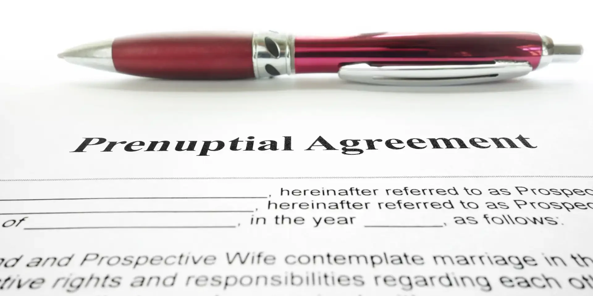 what is a prenuptial agreement?